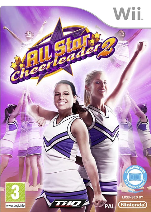 Nintendo Wii: All Star Cheerleader 2