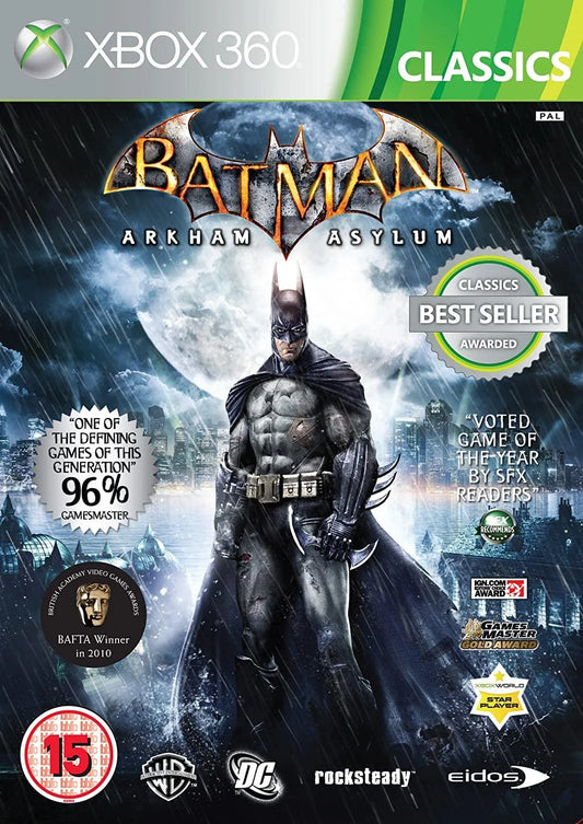 Xbox 360: Batman: Arkham Asylum [Game of the Year Edition]