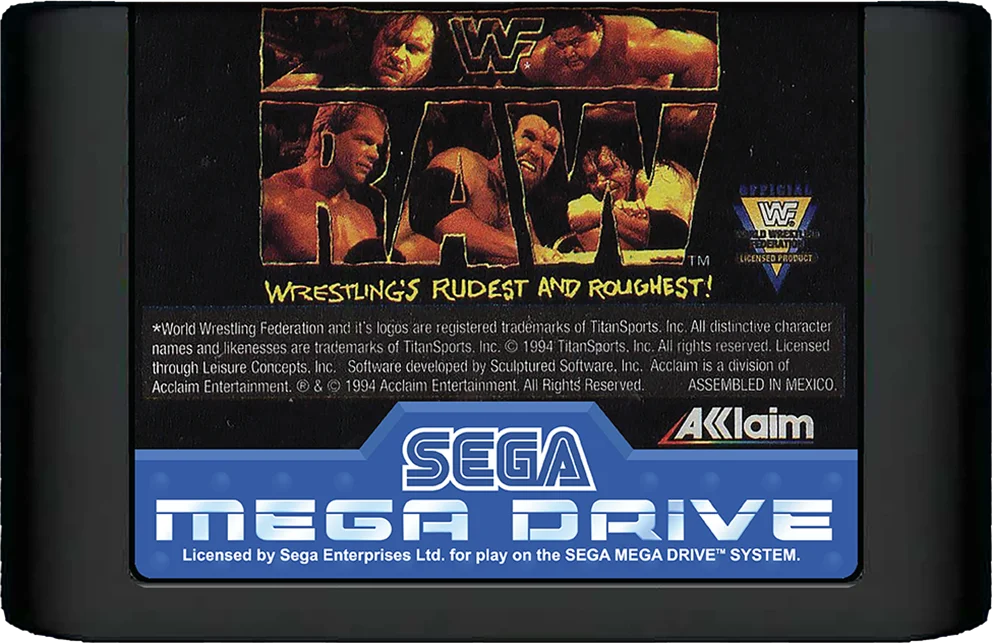 Mega Drive: WWF Raw