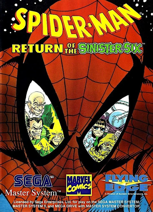 Master System: Spiderman Return of the Sinister Six