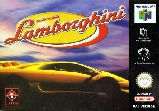 Nintendo 64: Automobili Lamborghini