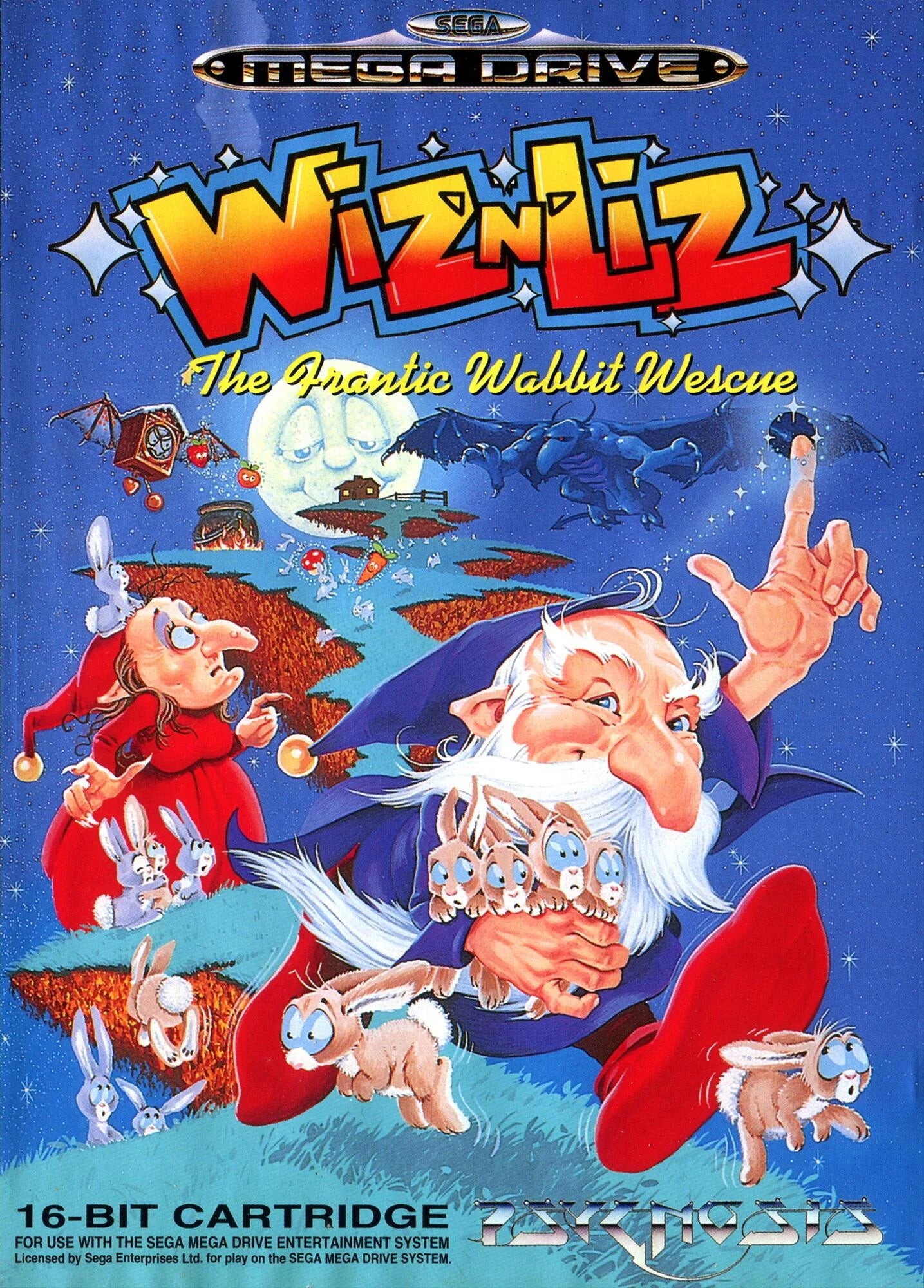 Mega Drive: Wiz 'N' Liz