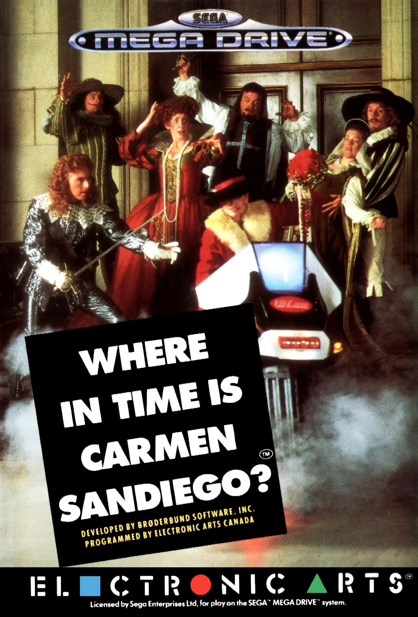 Mega Drive: Where in Time is Carmen Sandiego?