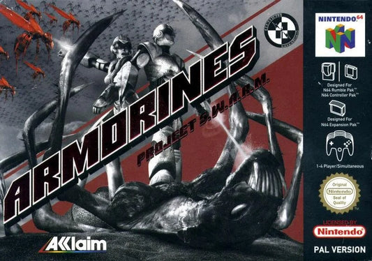 Nintendo 64: Armorines Project SWARM