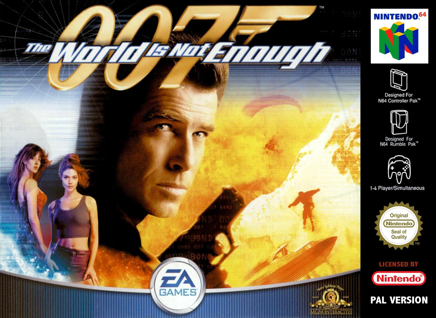 Nintendo 64: 007  World is Not Enough