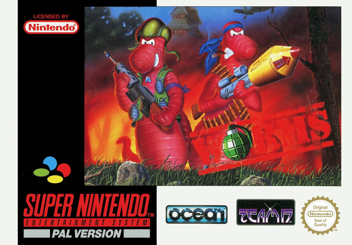 Super Nintendo: Worms