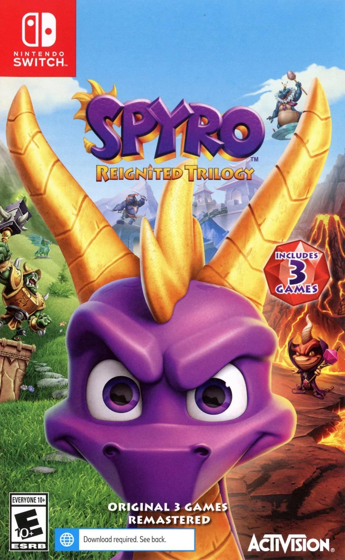 Nintendo Switch: Spyro Reignited Trilogy