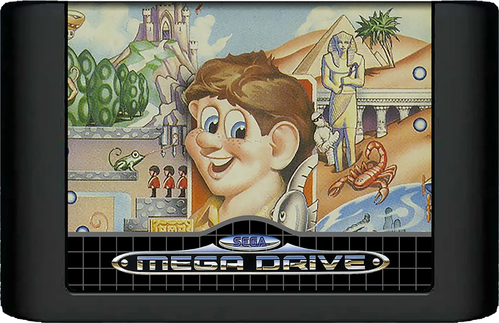 Mega Drive: Alex Kidd in the Enchanted Castle