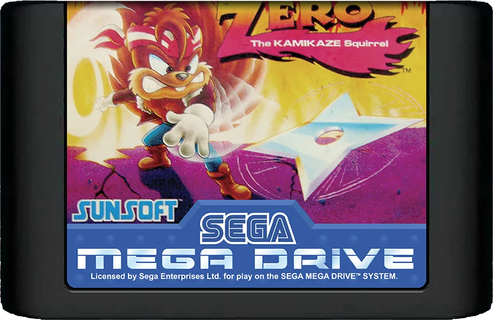 Mega Drive: Zero the Kamikaze Squirrel