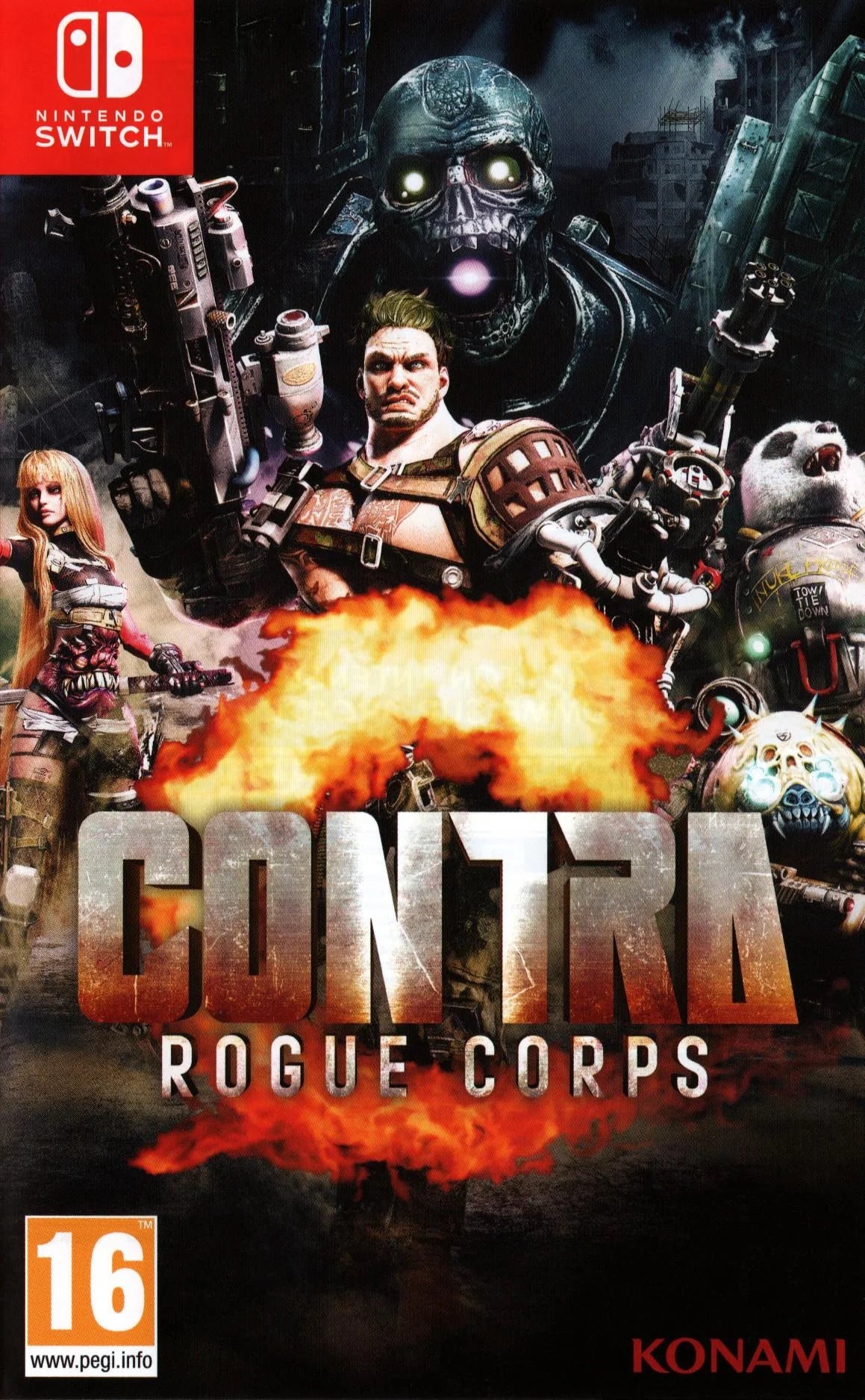 Nintendo Switch: Contra Rogue Corps