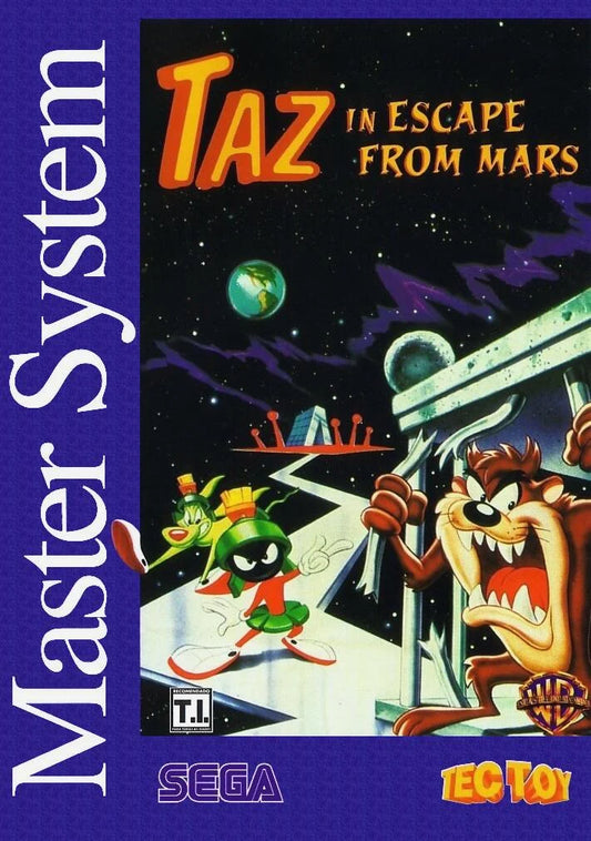 Master System: Taz in Escape from Mars