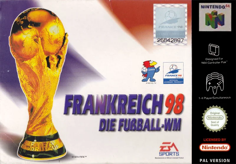 Nintendo 64: World Cup 98