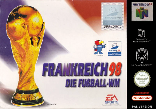 Nintendo 64: World Cup 98