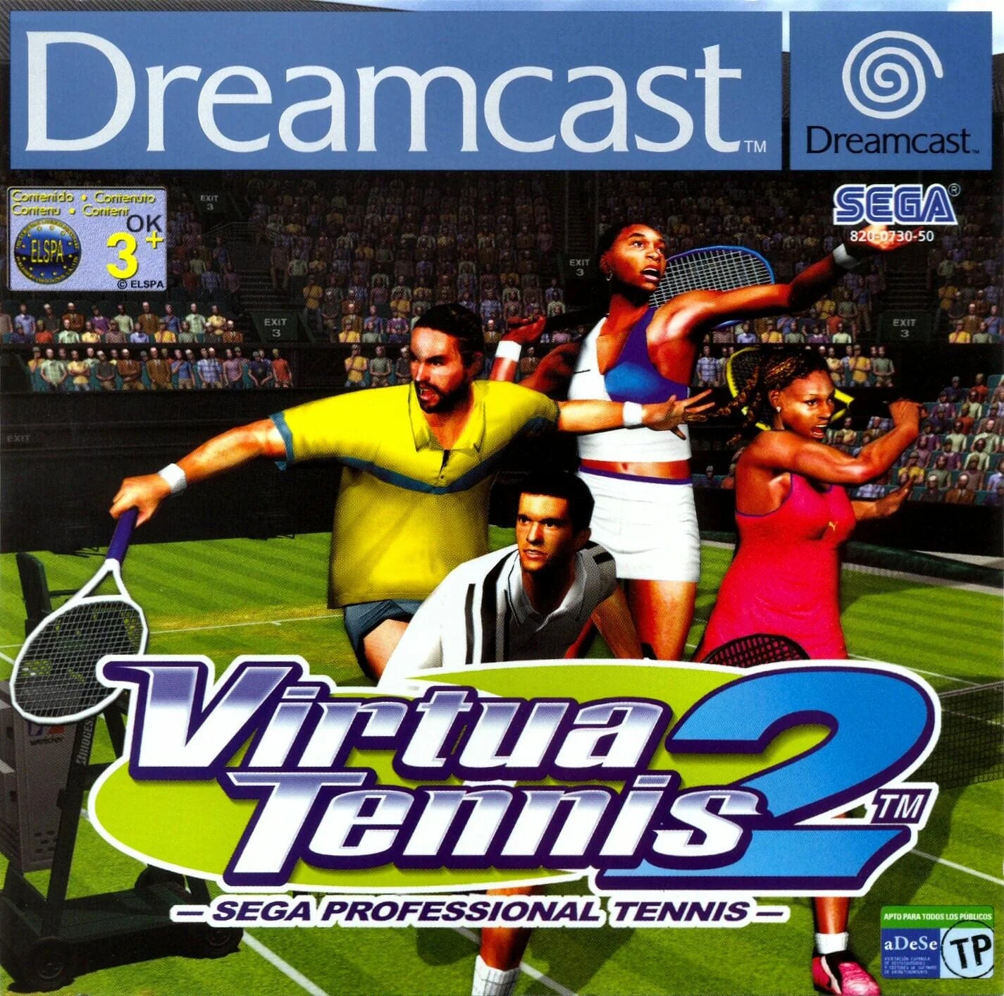 Dreamcast: Virtua Tennis 2