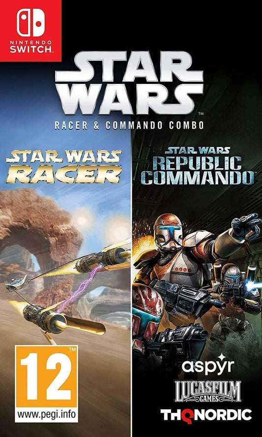 Nintendo Switch: Star Wars Racer & Commando Combo