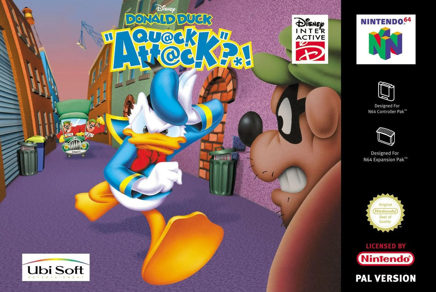 Nintendo 64: Donald Duck Quack Attack