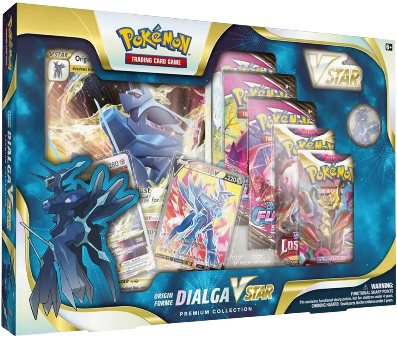 Pokemon Origin Forme Dialga VSTAR Premium Collection Box