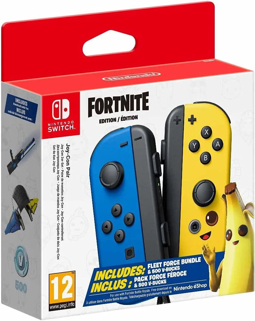 Nintendo Switch: Joy-Con Fortnite Edition Fleet Force Bundle