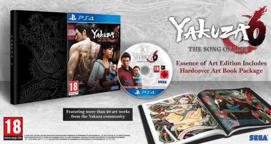 Playstation 4: Yakuza 6: The Song of Life [Essence of Art Edition]