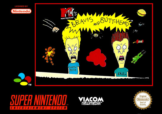 Super Nintendo: Beavis and Butthead