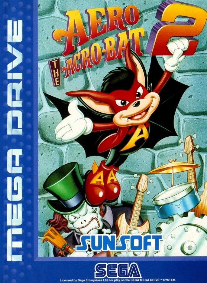 Mega Drive: Aero the Acro-Bat 2