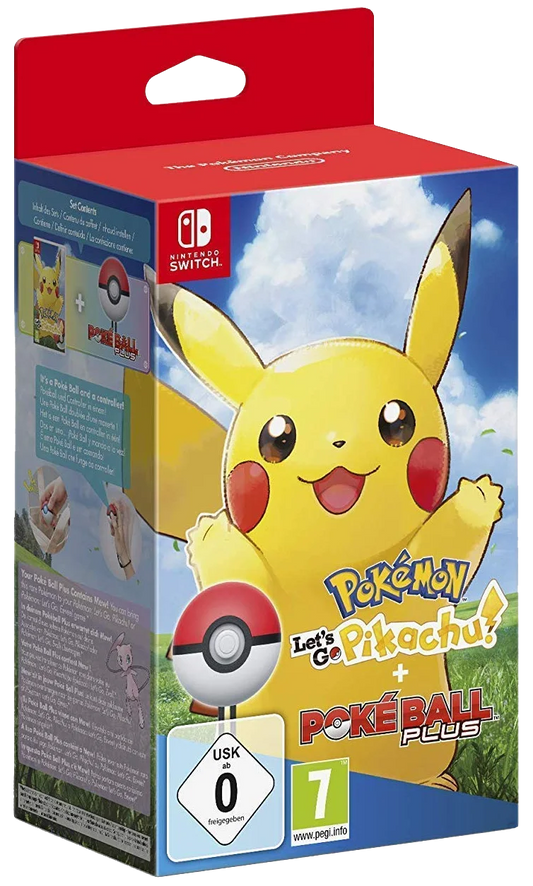 Nintendo Switch: Pokemon Let's Go Pikachu [Poke Ball Plus Bundle]