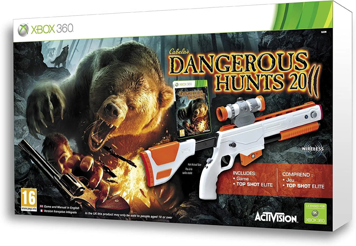 Xbox 360: Cabela's Dangerous Hunts 2011 [Gun Bundle]