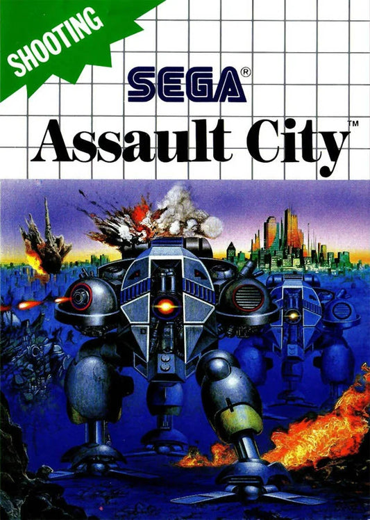 Master System: Assault City Light Phaser Version