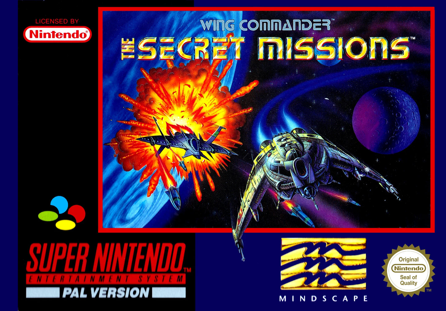 Super Nintendo: Wing Commander Secret Missions