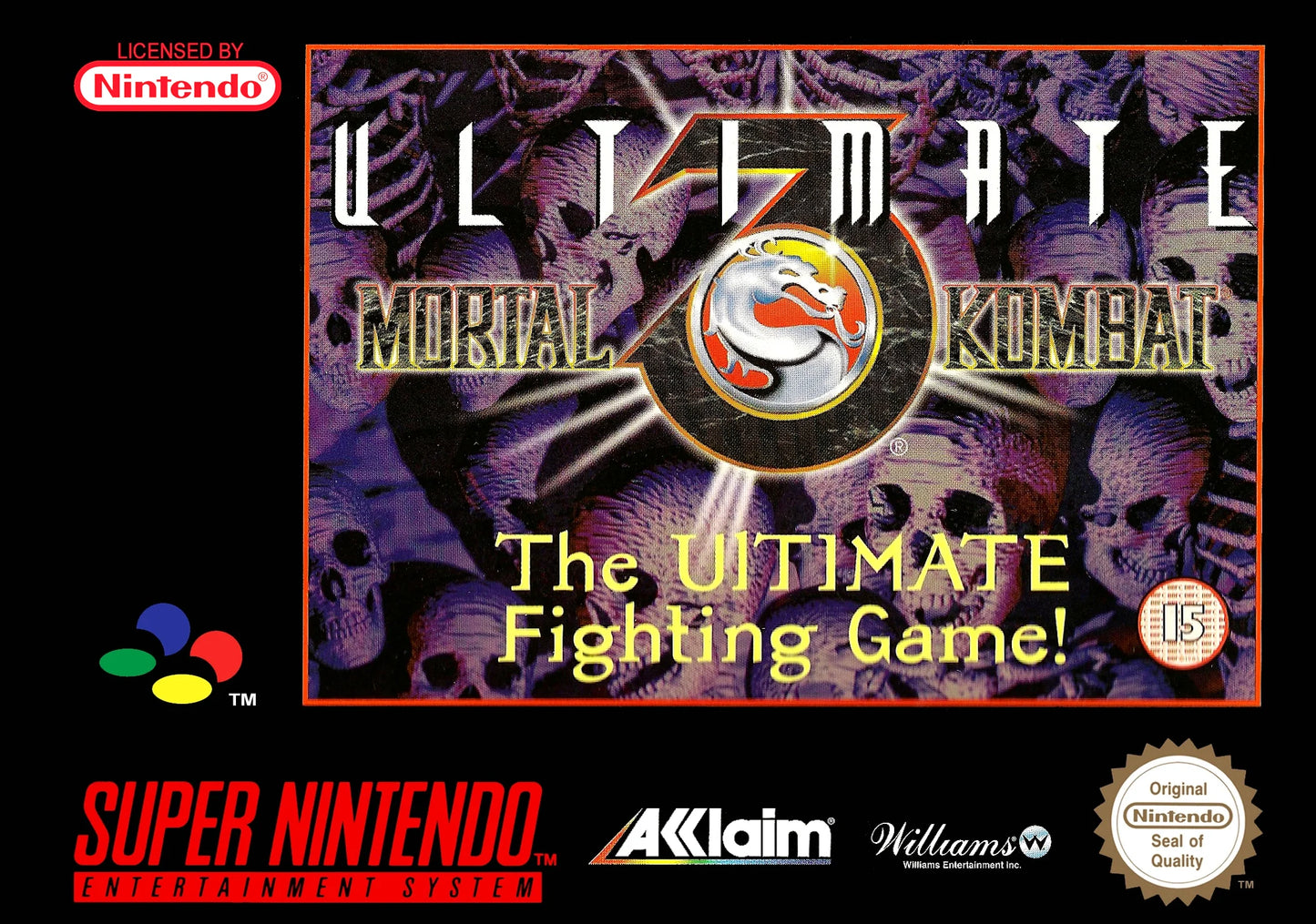 Super Nintendo: Ultimate Mortal Kombat 3