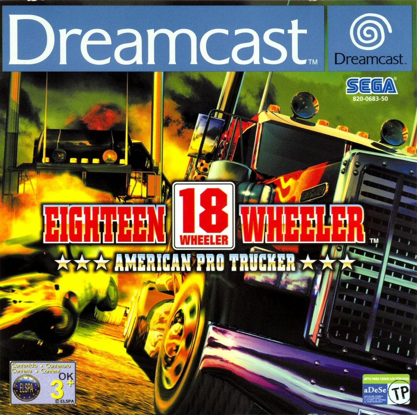 Dreamcast: 18 Wheeler: American Pro Trucker