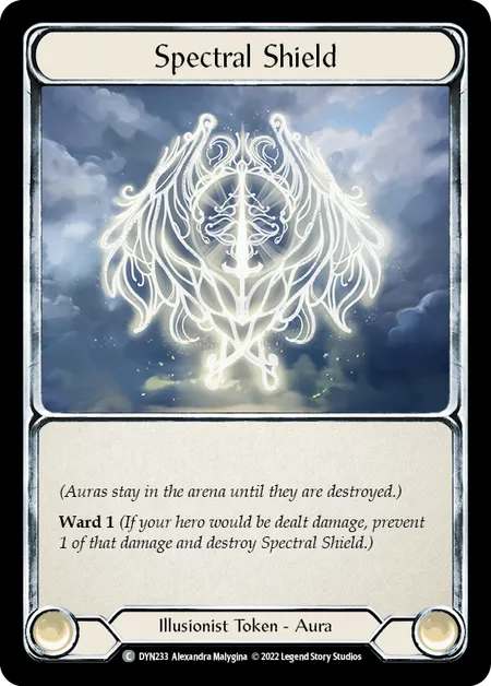 (DYN233) Flesh & Blood TCG Dynasty Single: Spectral Shield (Regular)  Common