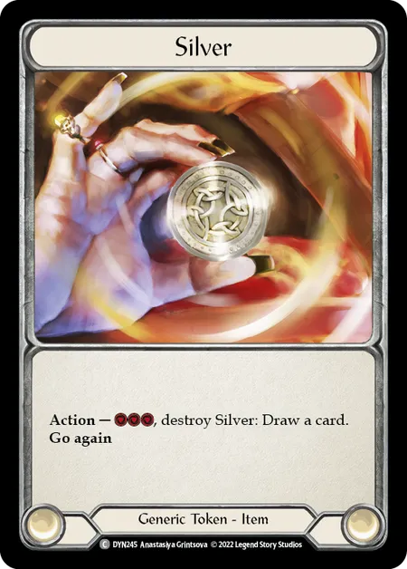 (DYN245) Flesh & Blood TCG Dynasty Single: Silver (Rainbow Foil)  Common