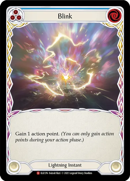 (ELE176) Flesh & Blood TCG Tales of Aria - First Single: Blink (Rainbow Foil)  Majestic