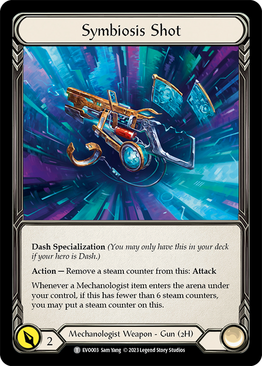 (EVO003) Flesh & Blood TCG Bright Lights Single: Symbiosis Shot (Regular)  Token