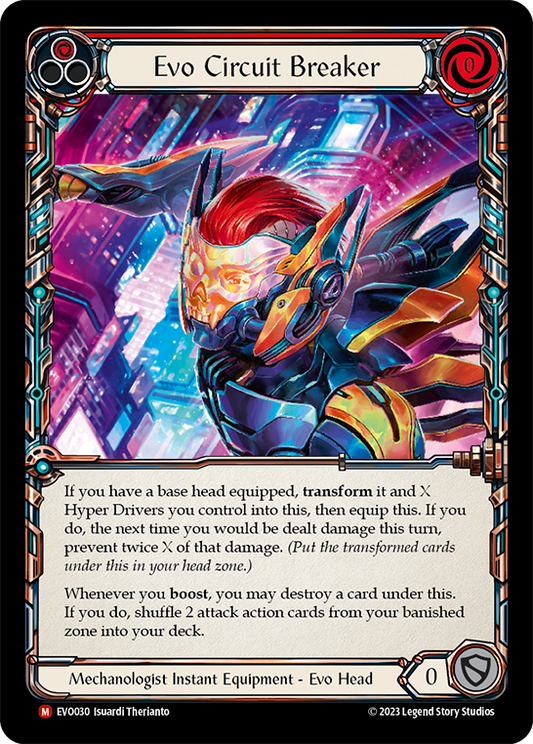 (EVO030) Flesh & Blood TCG Bright Lights Single: Evo Circuit Breaker (Regular)  Majestic