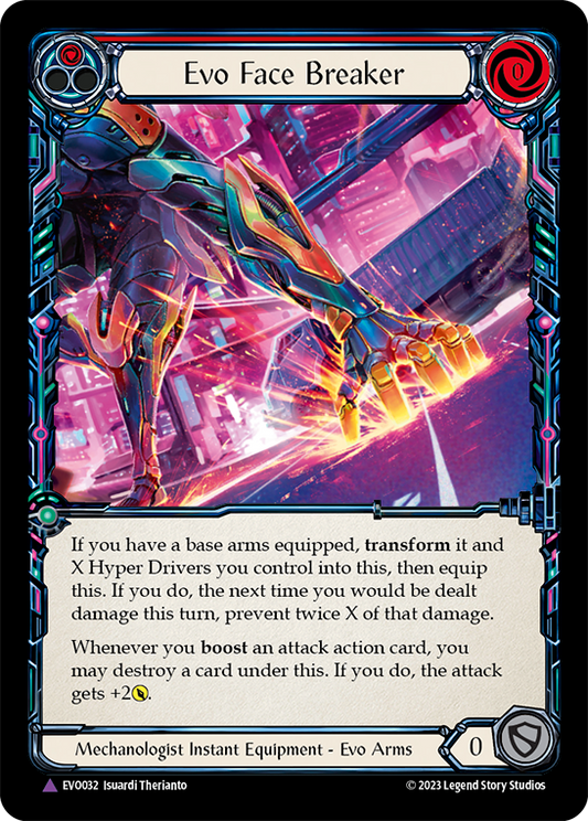 (EVO032) Flesh & Blood TCG Bright Lights Single: Evo Face Breaker (Marvel)  Marvel