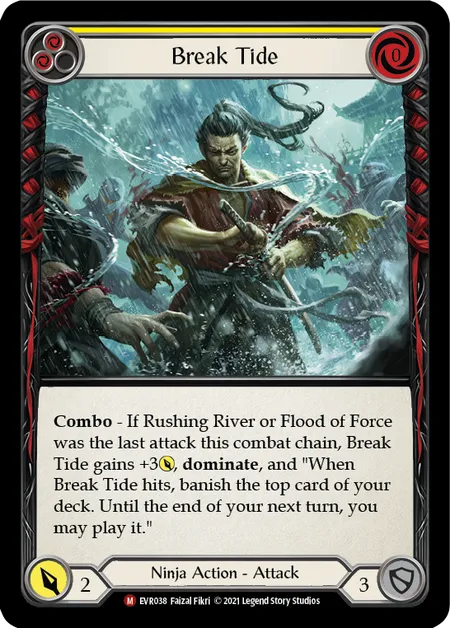 (EVR038) Flesh & Blood TCG Everfest - First Single: Break Tide (Regular)  Majestic