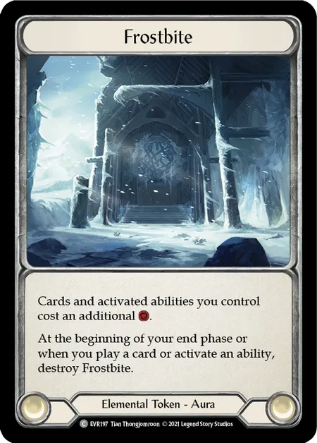 (EVR197) Flesh & Blood TCG Everfest - First Single: Frostbite (Regular)  Common