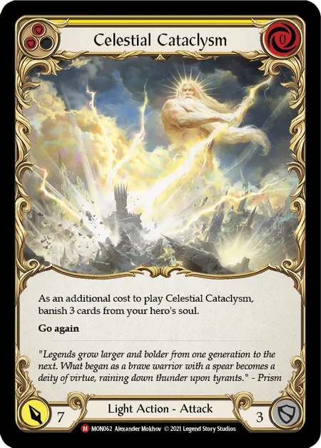 (MON062) Flesh & Blood TCG Monarch - First Single: Celestial Cataclysm (Regular)  Majestic