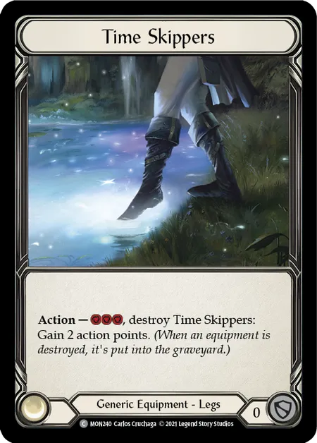 (MON240) Flesh & Blood TCG Monarch - First Single: Time Skippers (Regular)  Common