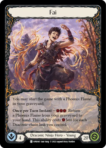 (UPR045) Flesh & Blood TCG Uprising Single: Fai (Regular)  Token