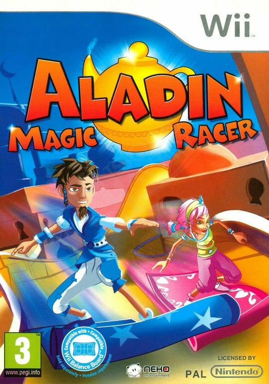 Nintendo Wii: Aladdin Magic Racer