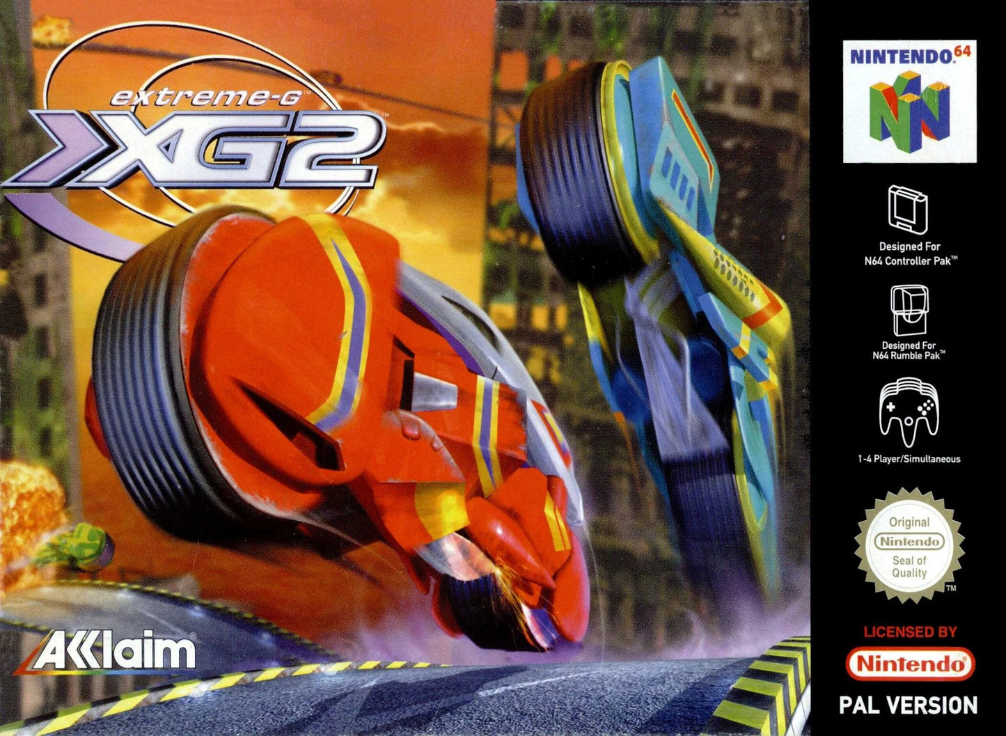 Nintendo 64: XG2 Extreme-G 2