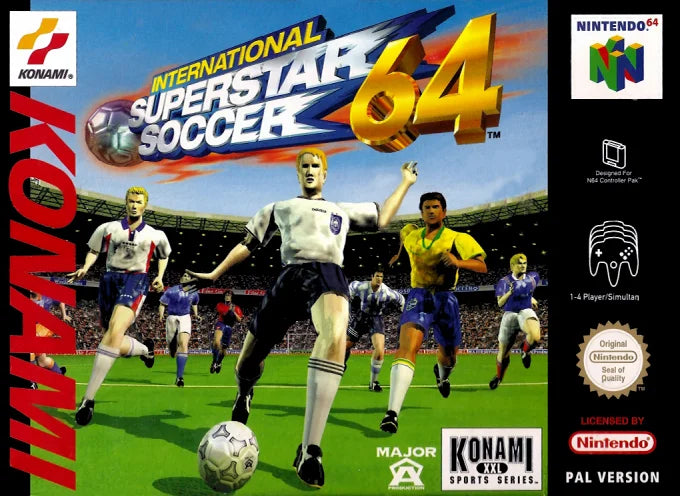 Nintendo 64: International Superstar Soccer 64