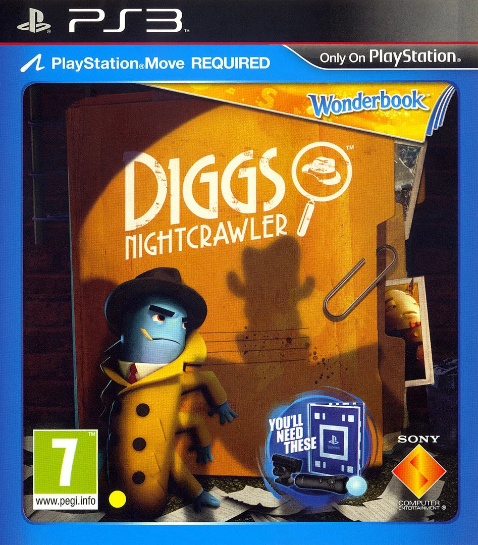 Playstation 3: Wonderbook: Diggs Nightcrawler