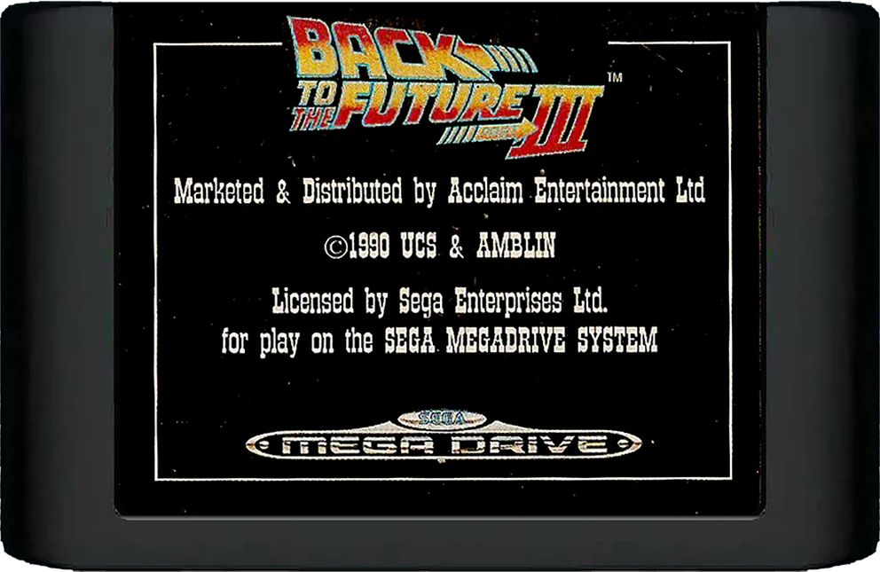 Mega Drive: Back to the Future Part III