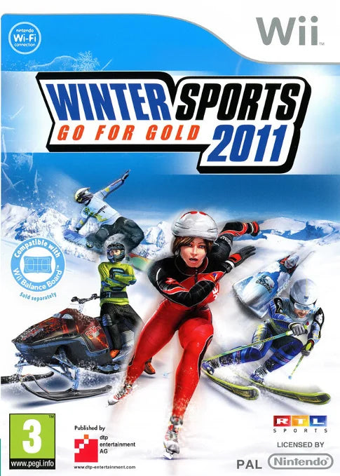 Nintendo Wii: Winter Sports 2011: Go for Gold