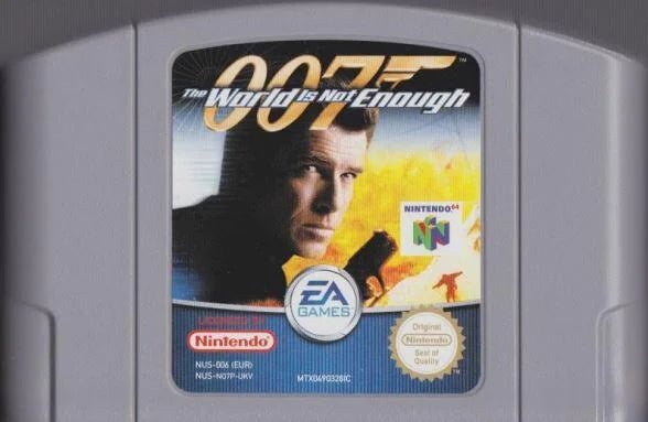 Nintendo 64: 007  World is Not Enough