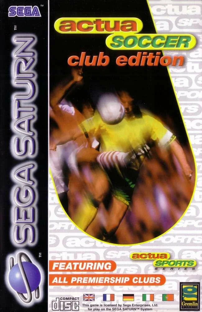 Saturn: Actua Soccer Club Edition